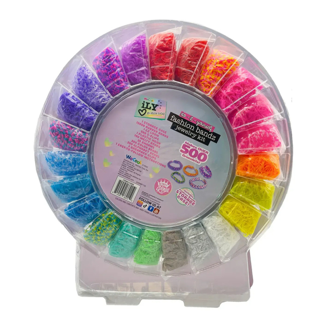 Набори для творчості - Набір для творчості WeCool Виготовлення браслетів Fashion Loom мега (112506)#3
