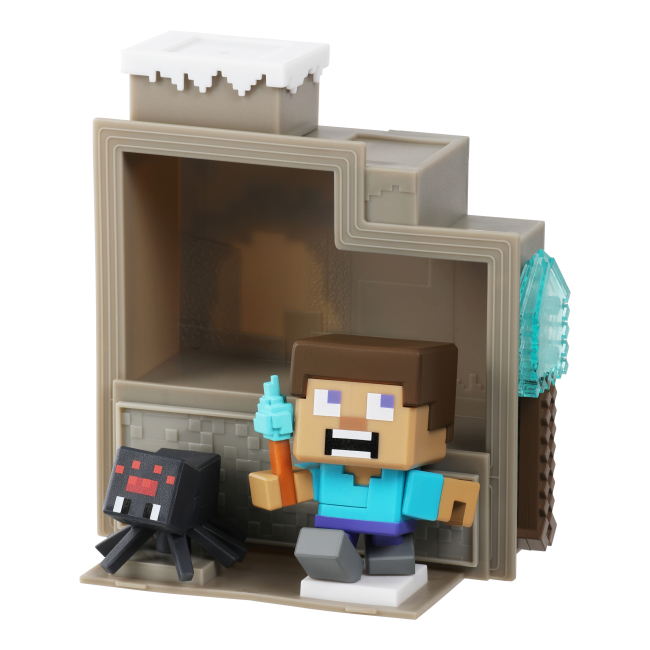 Фигурки персонажей - Набор-сюрприз Treasure X Майнкрафт Пещеры и скалы (123148)#3