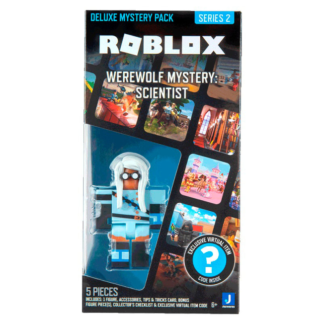 Фігурки персонажів - Ігрова фігурка Roblox Deluxe mystery pack Werewolf mystery Scientist S2 (ROB0585)#3