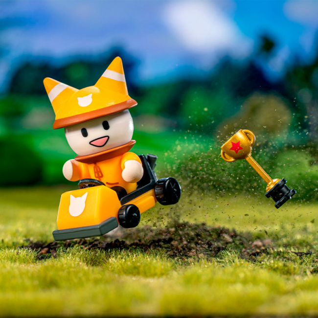 Фигурки персонажей - Игровая фигурка Roblox Deluxe mystery pack Tower heroes Kart kid S2 (ROB0594)#4