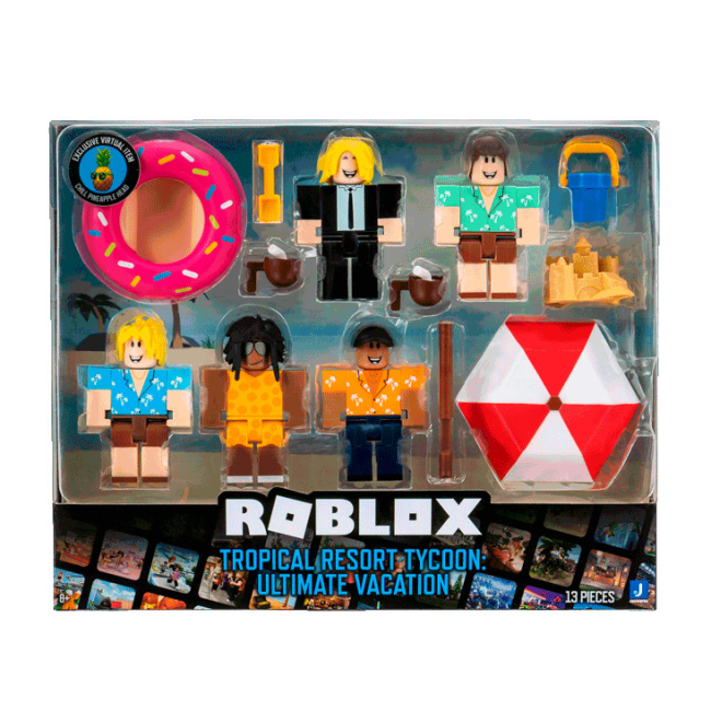 Фігурки персонажів - Ігровий набір Roblox Tropical resort rycoon Ultimate vacation W12 (ROB0687)#3