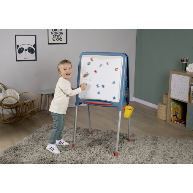 Детская мебель - Двухсторонний мольберт Smoby Буквы и цифры (410308)#4