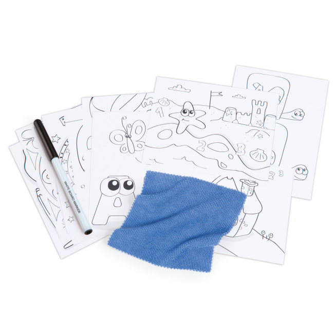 Детская мебель - Парта-доска Smoby Магическая синяя (420224)#2