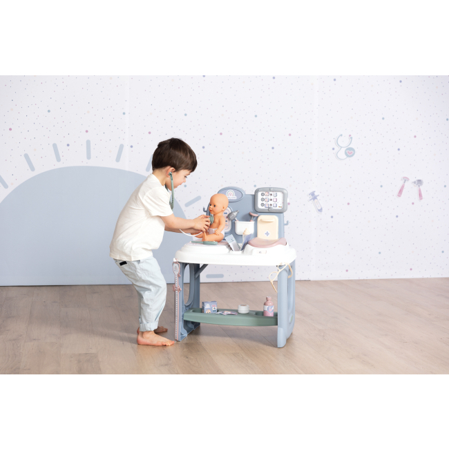 Мебель и домики - Игровой центр Smoby Беби Ньорс Пудра Детская комната (220379)#5