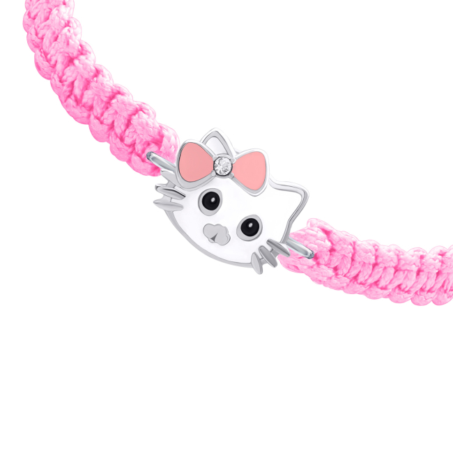 Браслет плетений UmaUmi Pets Кіті-котик рожевий (2210000003583)#2