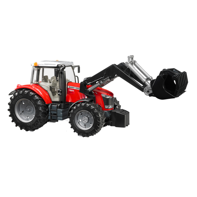 Транспорт і спецтехніка - Ігровий набір Bruder Трактор Massey Ferguson 7624 (03047)#3