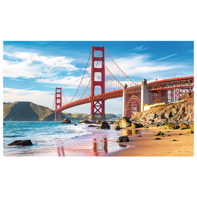 Пазлы - Пазл Trefl Золотые ворота Сан-Франциско (10722)#2