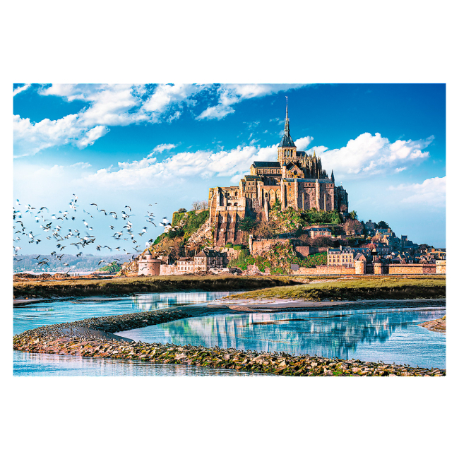 Пазлы - Пазл Trefl Мон-Сен-Мишель Франция (10766)#2
