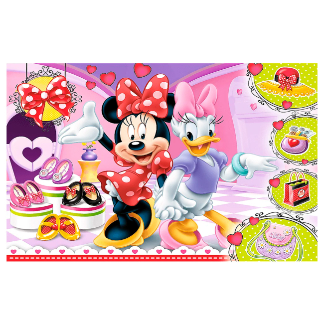 Пазли - ПазлTrefl Glitter Блискуча Мінні (14820)#2