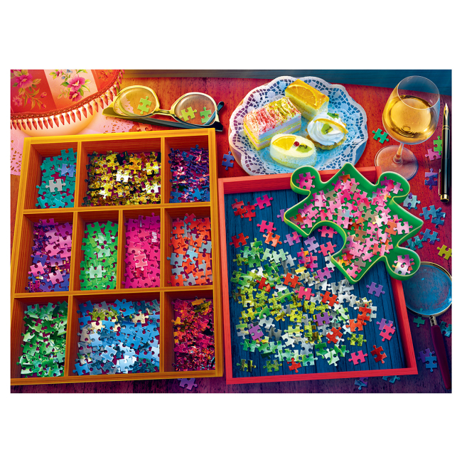 Пазли - Пазл Trefl Вечір з пазлами (33079)#2