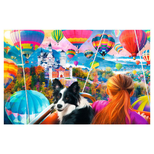 Пазлы - Пазл Trefl Spiral Фестиваль воздушных шаров (40018)#2