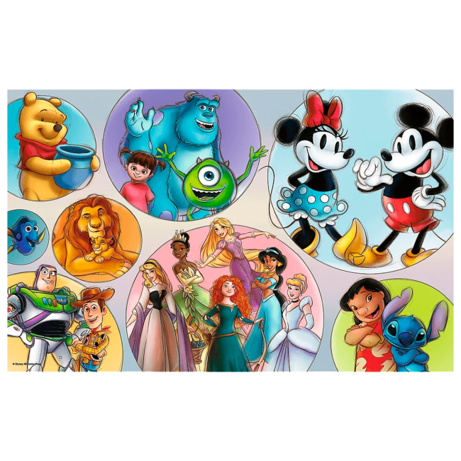 Пазлы - Пазл Trefl Super Shape XL Цветной мир Дисней (50033)#2