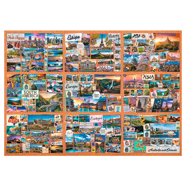 Пазли - Пазл Trefl UFT Подорож в тисячу миль 13500 елементів (81025)#3