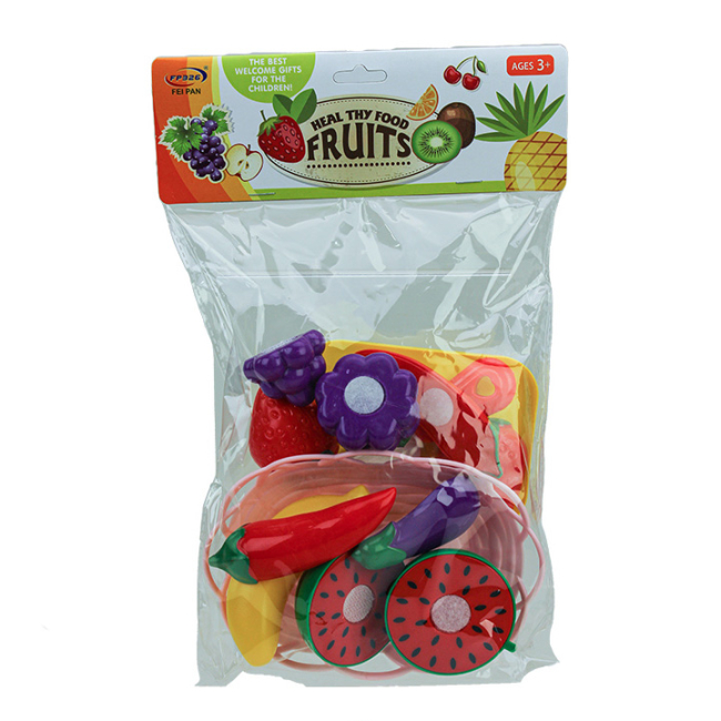 Дитячі кухні та побутова техніка - Набір продуктів Shantou Jinxing Овочі та фрукти (326-B69)#2