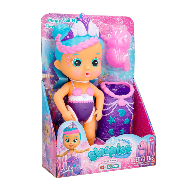 Куклы - Кукла Bloopies Волшебный хвост Русалочка Нелли (908741)#2