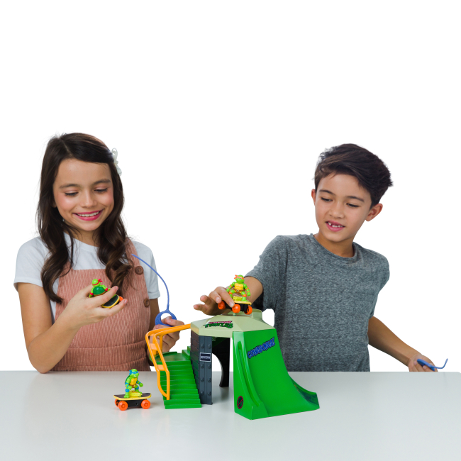 Фигурки персонажей - Игровой набор TMNT Скейт-парк (71053)#4