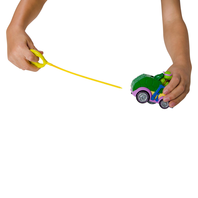 Фигурки персонажей - Игровая фигурка TMNT Гонщик с лаунчером Донателло (71019)#5