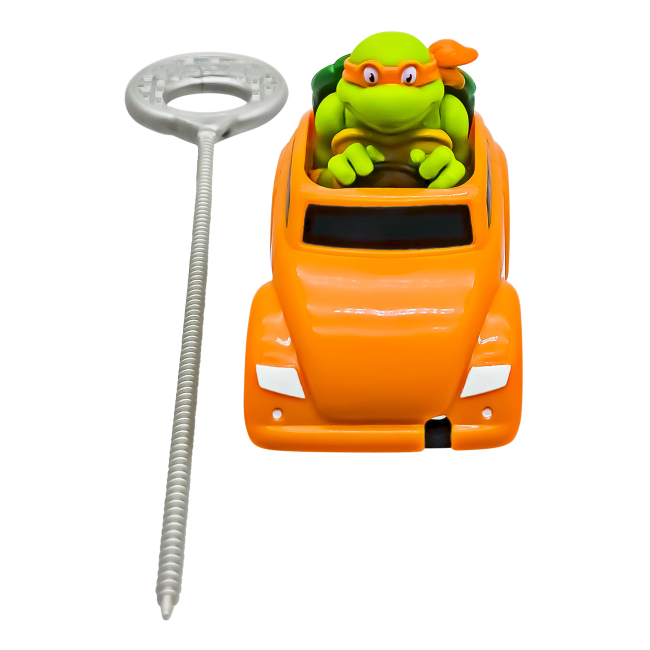 Фигурки персонажей - Игровая фигурка TMNT Гонщик с лаунчером Микеланджело (71018)#2