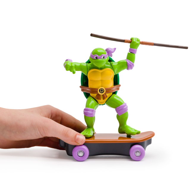 Фігурки персонажів - Ігрова фігурка TMNT Sewer shredders Майстри бойових мистецтв Донателло (71023)#4