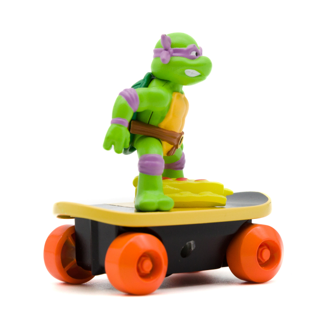 Фигурки персонажей - Игровая фигурка TMNT Funrise Скейтбордист с лаунчером Донателло (71042)#3