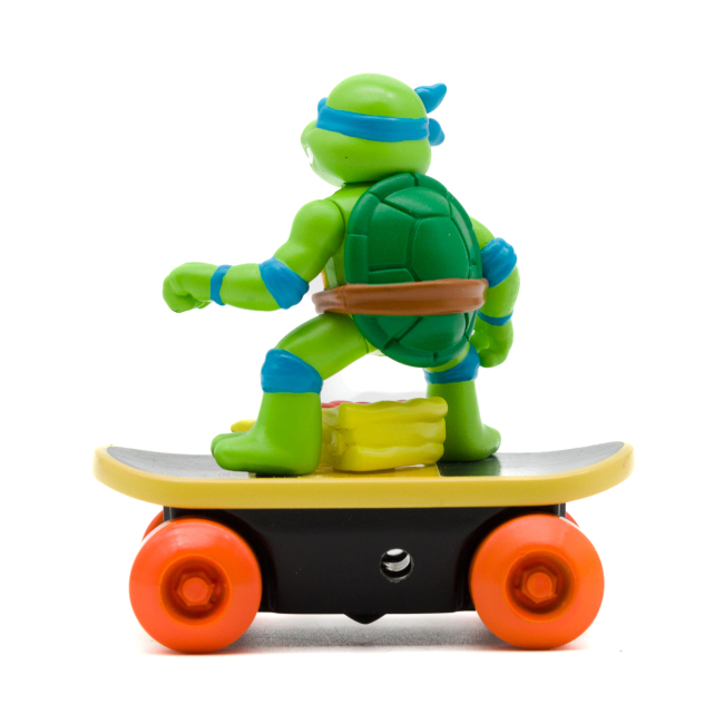 Фігурки персонажів - Ігрова фігурка TMNT Funrise Скейтбордист з лаунчером Леонардо (71040)#4