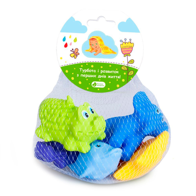 Игрушки для ванны - Игровой набор для ванной DGT-baby Веселое купание (FUN6)#2