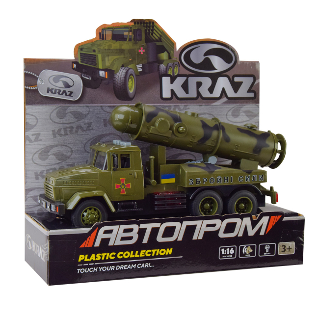 Транспорт и спецтехника - Грузовой автомобиль Автопром Военная техника Краз (KR-2202-02)#4