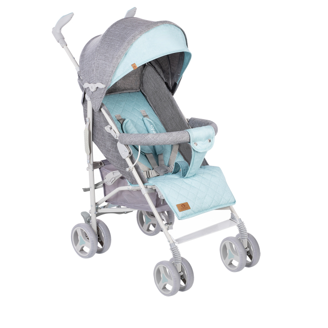 Візочки - Прогулянкова коляска Lionelo Irma grey mint (5902581655691)#2