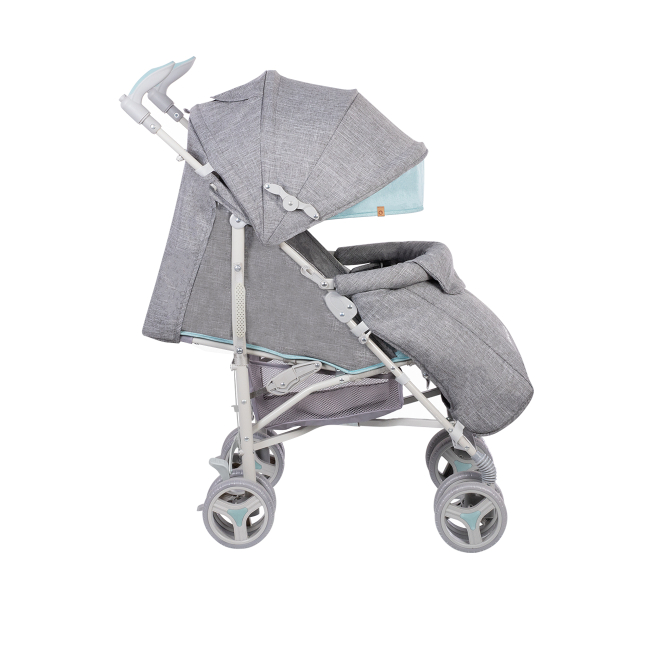 Візочки - Прогулянкова коляска Lionelo Irma grey mint (5902581655691)#5