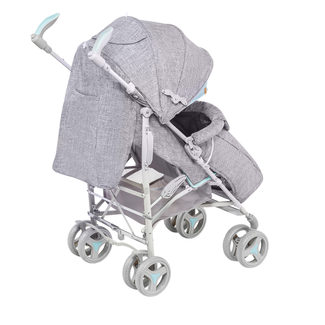 Візочки - Прогулянкова коляска Lionelo Irma grey mint (5902581655691)#7