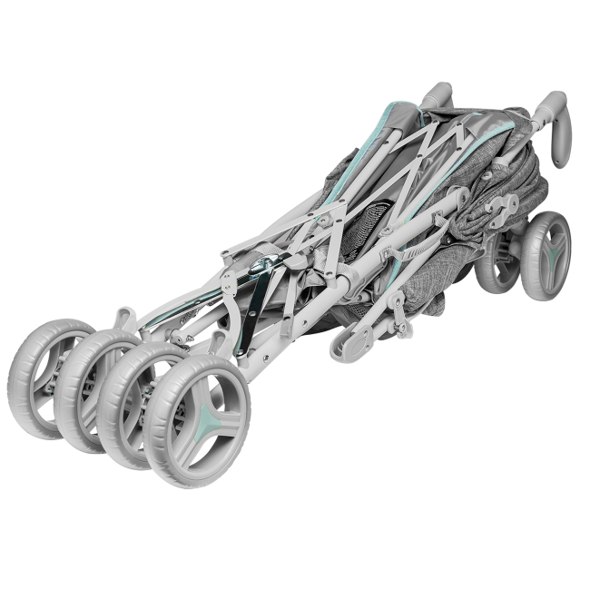 Візочки - Прогулянкова коляска Lionelo Irma grey mint (5902581655691)#8