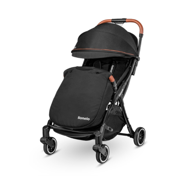 Візочки - Прогулянкова коляска Lionelo Julie black (5902581655042)#2