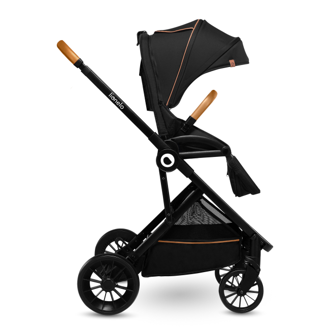 Візочки - Прогулянкова коляска​ Lionelo Dani black onyx (5903771700771)#2