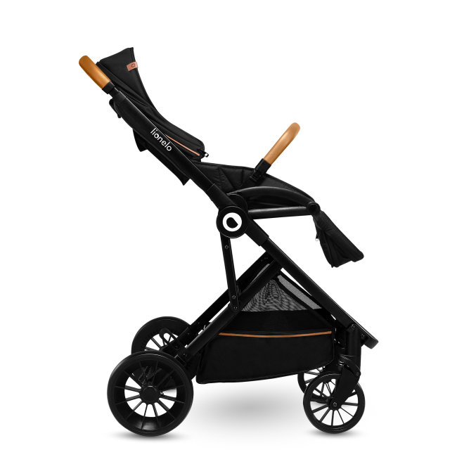Візочки - Прогулянкова коляска​ Lionelo Dani black onyx (5903771700771)#6