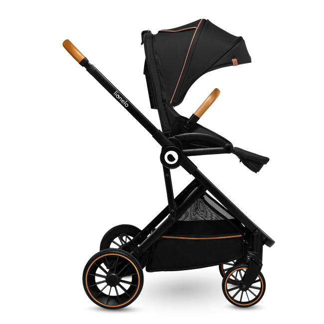 Візочки - ​Прогулянкова коляска Lionelo Riya black onyx (5903771700719)#2