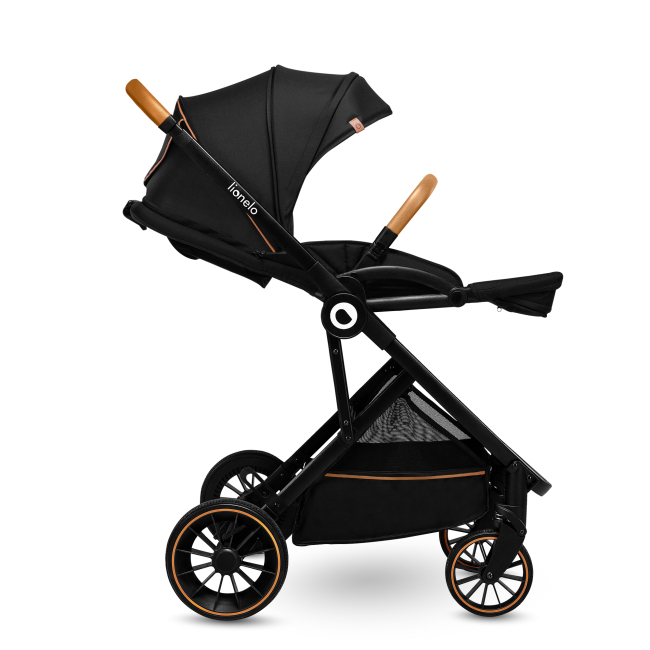 Візочки - ​Прогулянкова коляска Lionelo Riya black onyx (5903771700719)#3