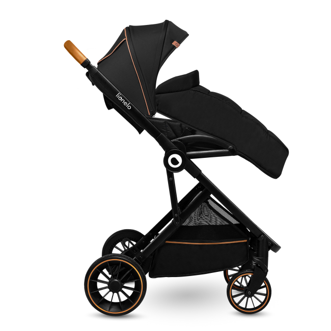 Візочки - ​Прогулянкова коляска Lionelo Riya black onyx (5903771700719)#4