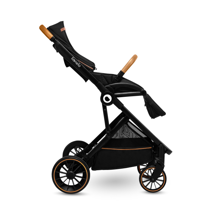 Візочки - ​Прогулянкова коляска Lionelo Riya black onyx (5903771700719)#5