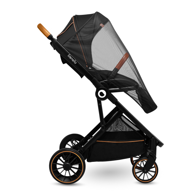 Візочки - ​Прогулянкова коляска Lionelo Riya black onyx (5903771700719)#6