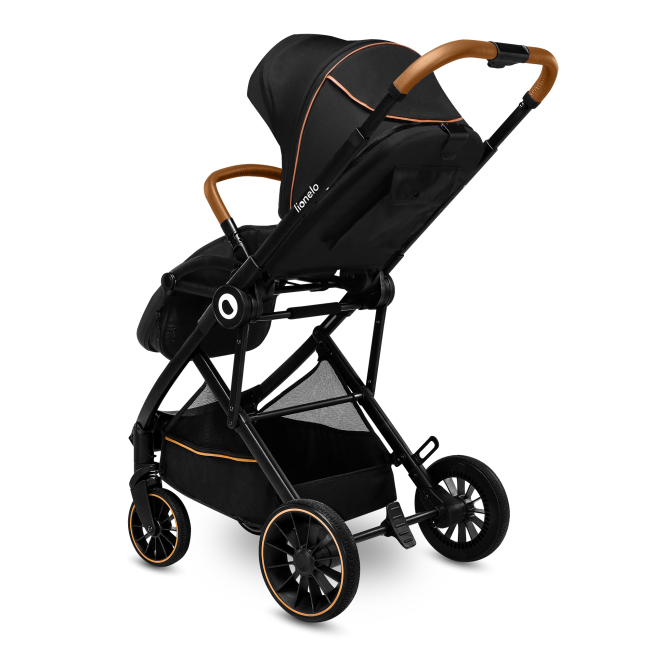 Візочки - ​Прогулянкова коляска Lionelo Riya black onyx (5903771700719)#8