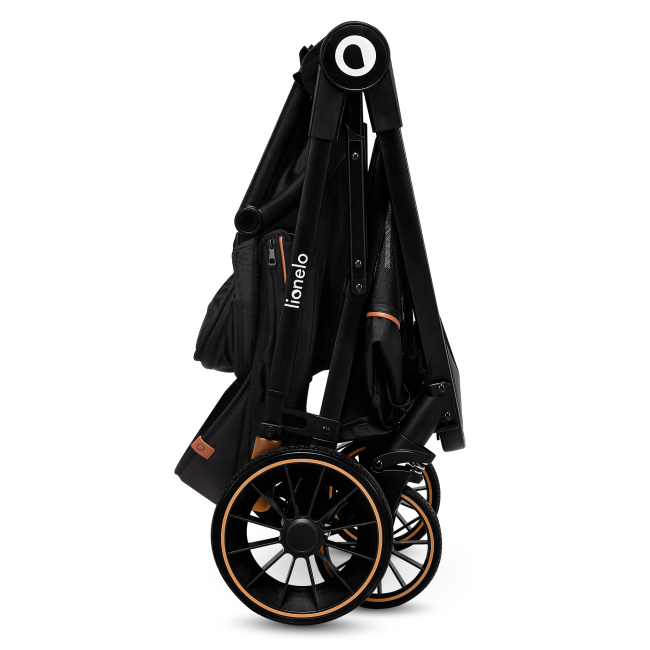 Візочки - ​Прогулянкова коляска Lionelo Riya black onyx (5903771700719)#9
