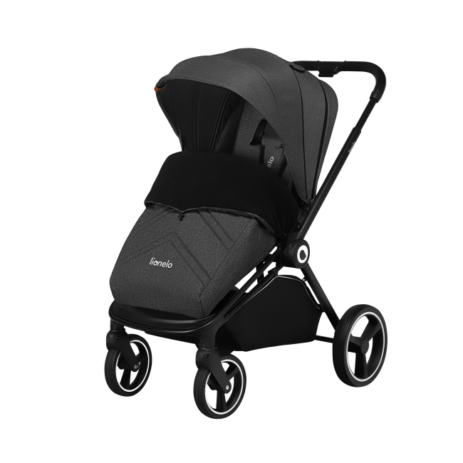 Візочки - Коляска Lionelo Mika grey graphite 2 в 1 (5903771701761)#2