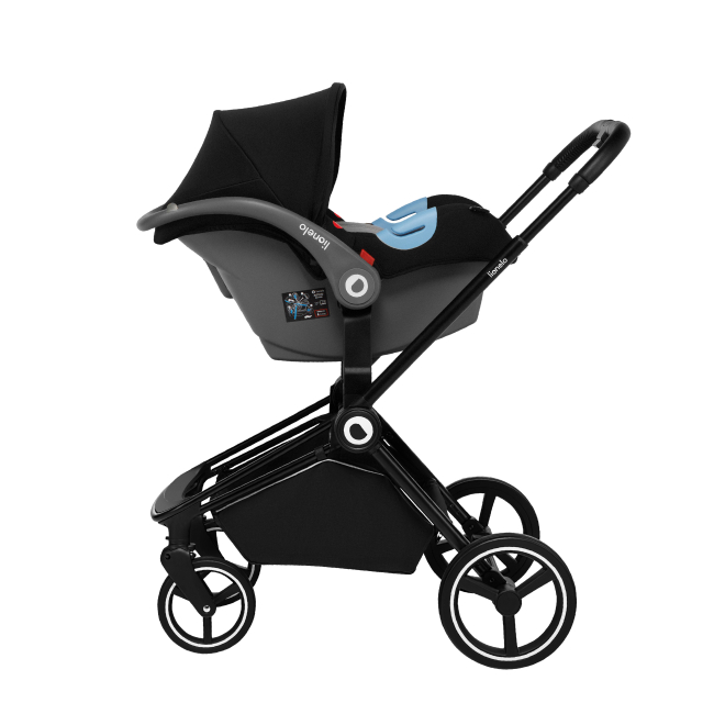 Детский транспорт - Коляска Lionelo Mika grey graphite 3 в 1 (5903771701792)#6