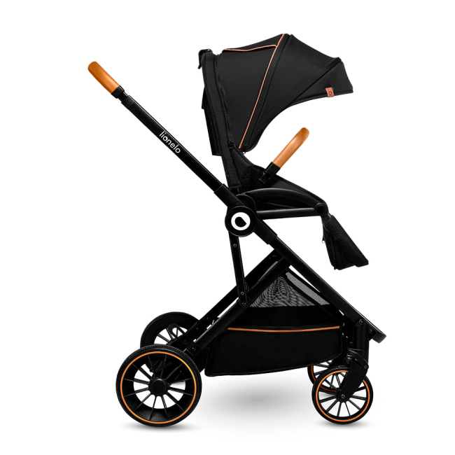 Візочки - Коляска Lionelo Riya black onyx 2 в 1 (5903771700689)#4