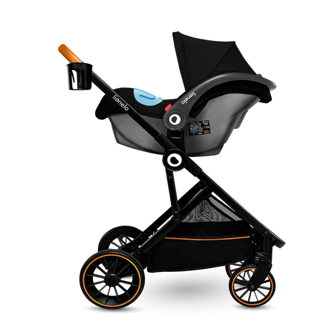 Візочки - Коляска Lionelo Riya pink violet 3 в 1 (5903771700764)#4