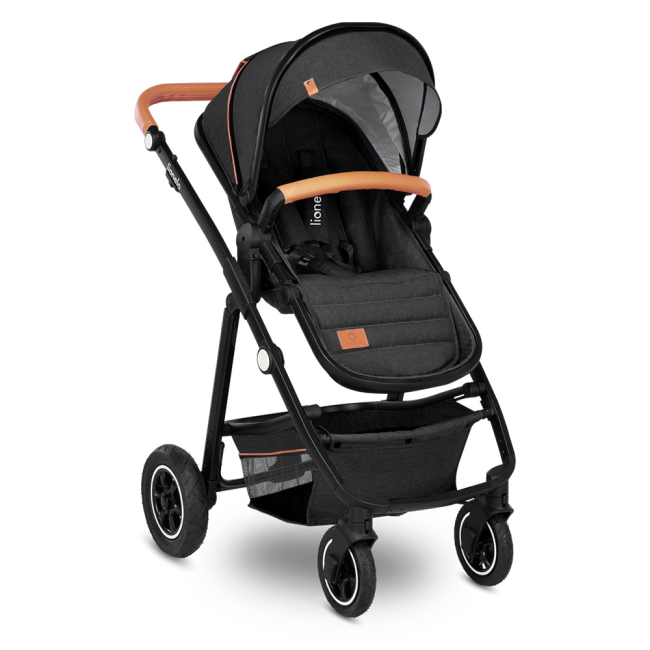Візочки - Коляска Lionelo Amber grey graphite 3 в 1 (5903771700573)#8