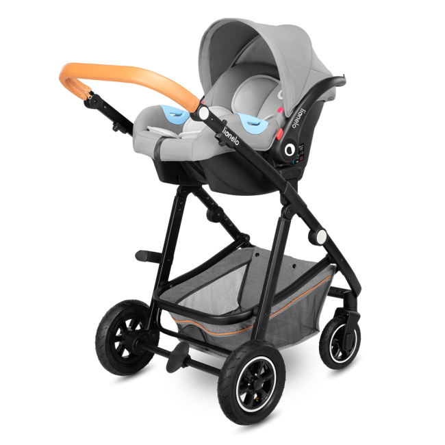 Візочки - Коляска Lionelo Amber Grey stone 3 в 1 (5903771700580)#4