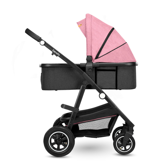 Візочки - Коляска Lionelo Amber Pink rose 3 в 1 (5903771702195)#2