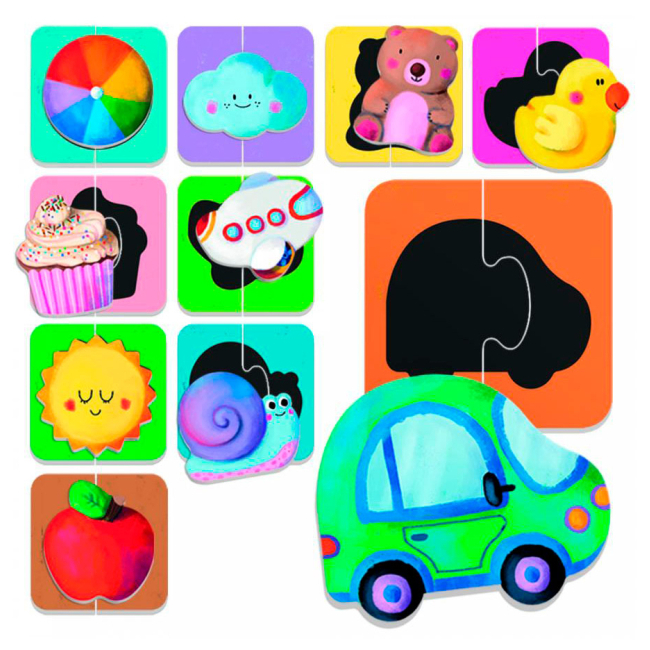 Пазли - Розвиваючий пазл Headu Маленькі силуети (MU54969)#2