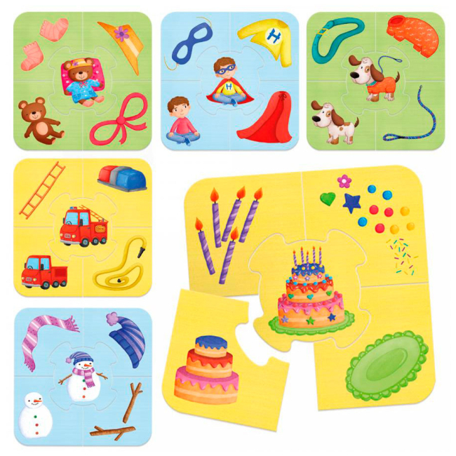 Пазлы - Развивающий пазл Headu Из чего это сделано? (MU56024)#2